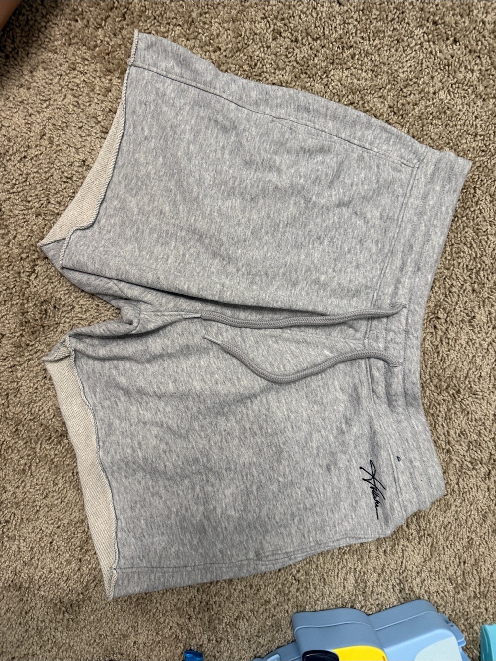 Hollister Light Heather Gray Women's Athletic Lounge Shorts